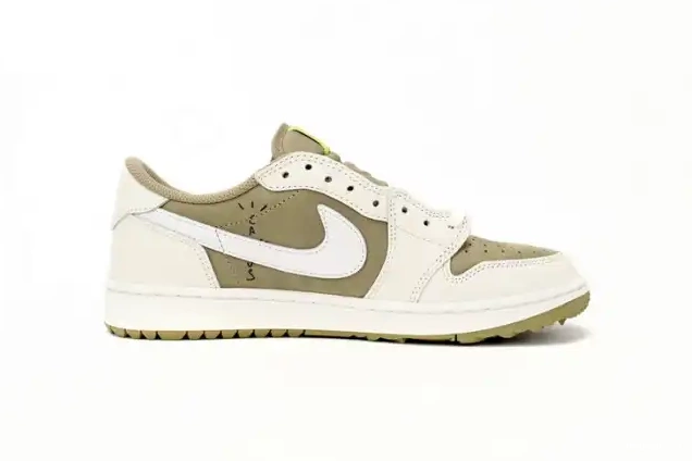 One Kick Travis Scott Golf Air 1 x Jordan Low FZ3124-200 0527